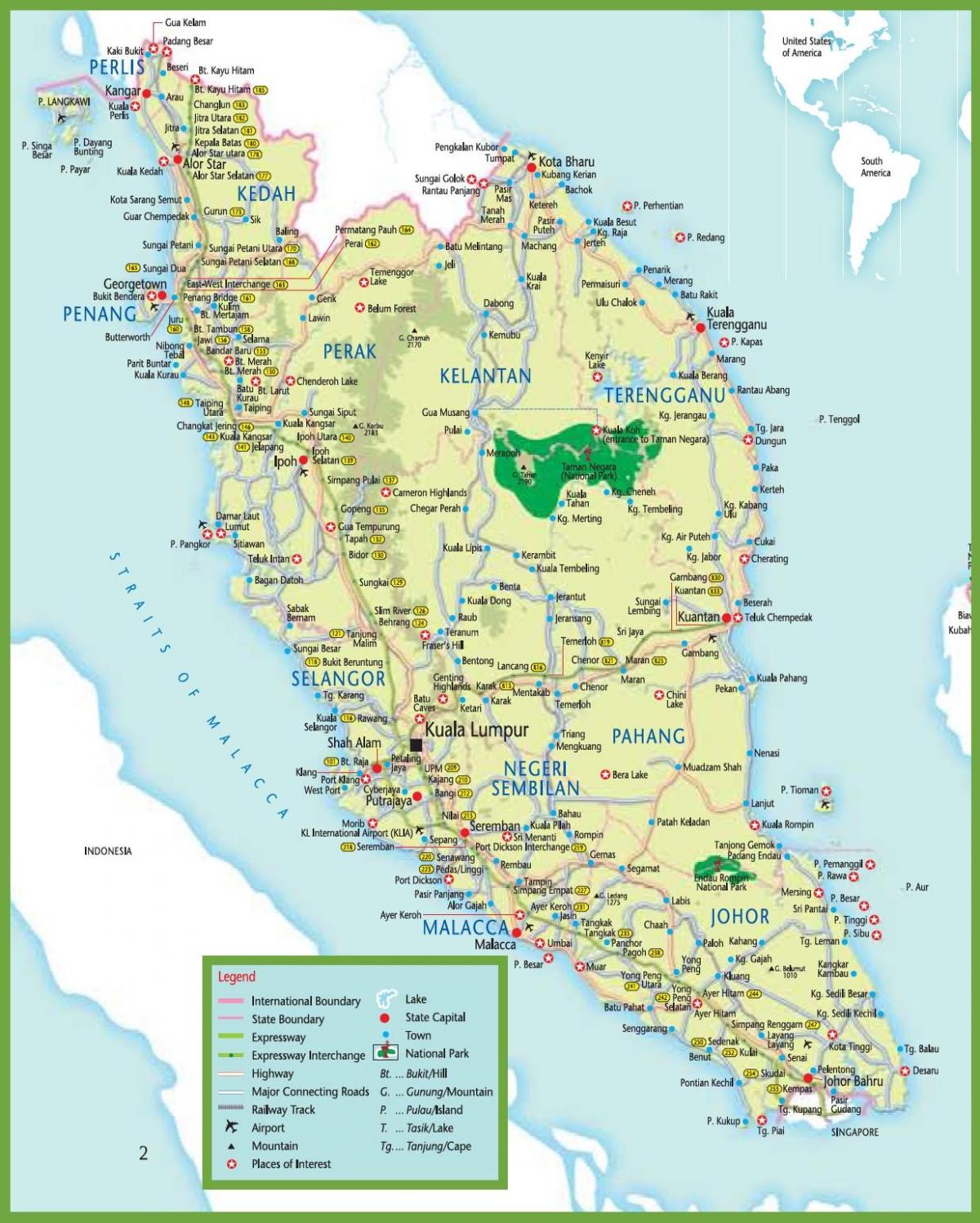 MRI քարտեզ Մալայզիայում