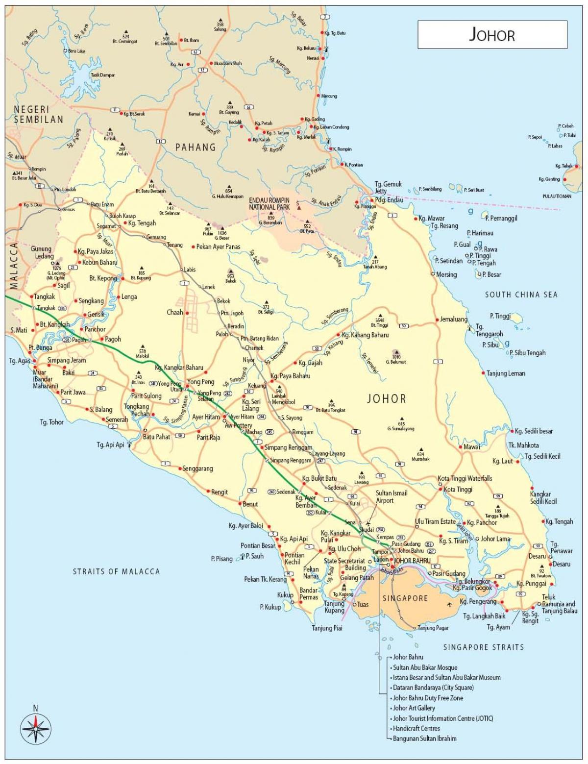 яб քարտեզի Մալայզիայի