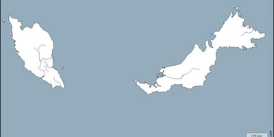 Դատարկ քարտեզ Մալայզիայի