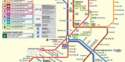 Մալայզիա MRT քարտ 2016